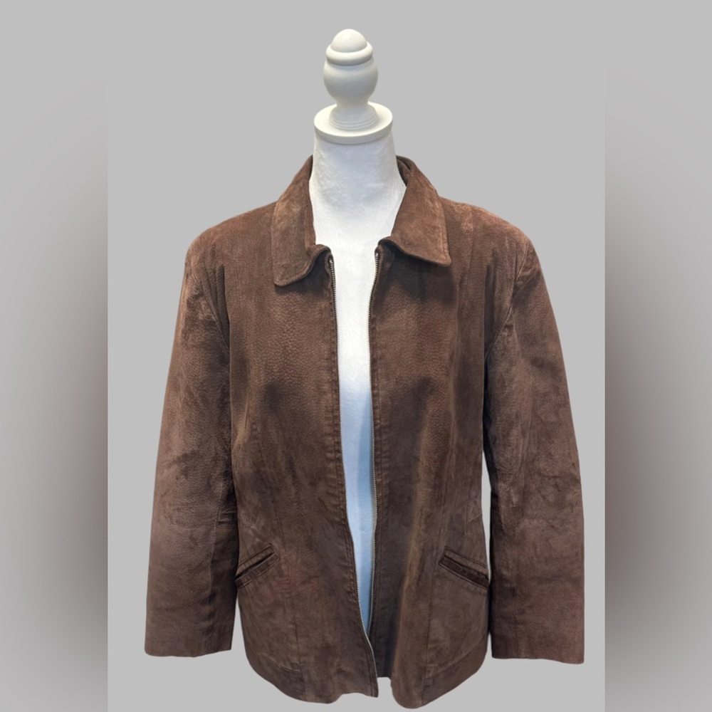 Brown Suede Jacket